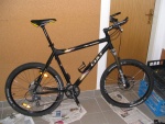 the bike, reloaded - cult new evolution frame, saint / xt discs, marzocchi pro eta fork, thomson elite seatpost, fizik dolomite seat